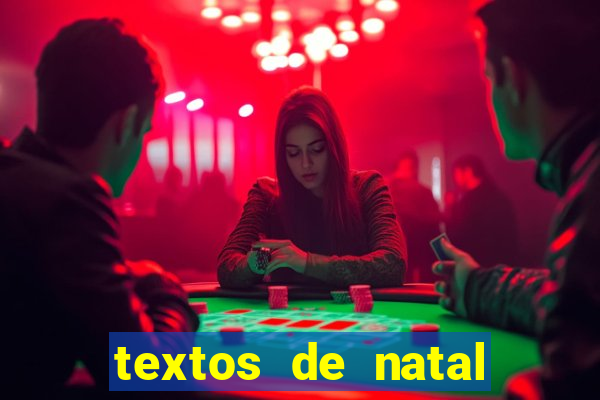 textos de natal para leitura